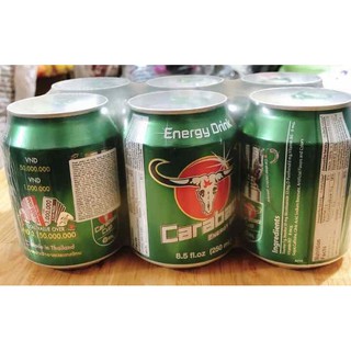 [Giảm ngay 50%, tối đa 10K cho đơn bất kỳ] LỐC 6 LON TRÂU CỤNG THÁI 250ML