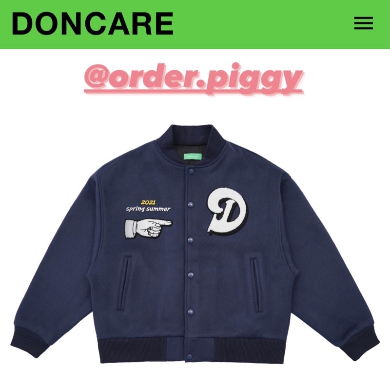 Áo DONCARE CITY VIEW COLLAGE JACKET - Chính hãng