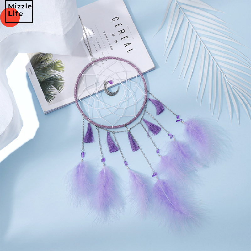 Dream Catcher Gắn Đèn Led Trang Trí