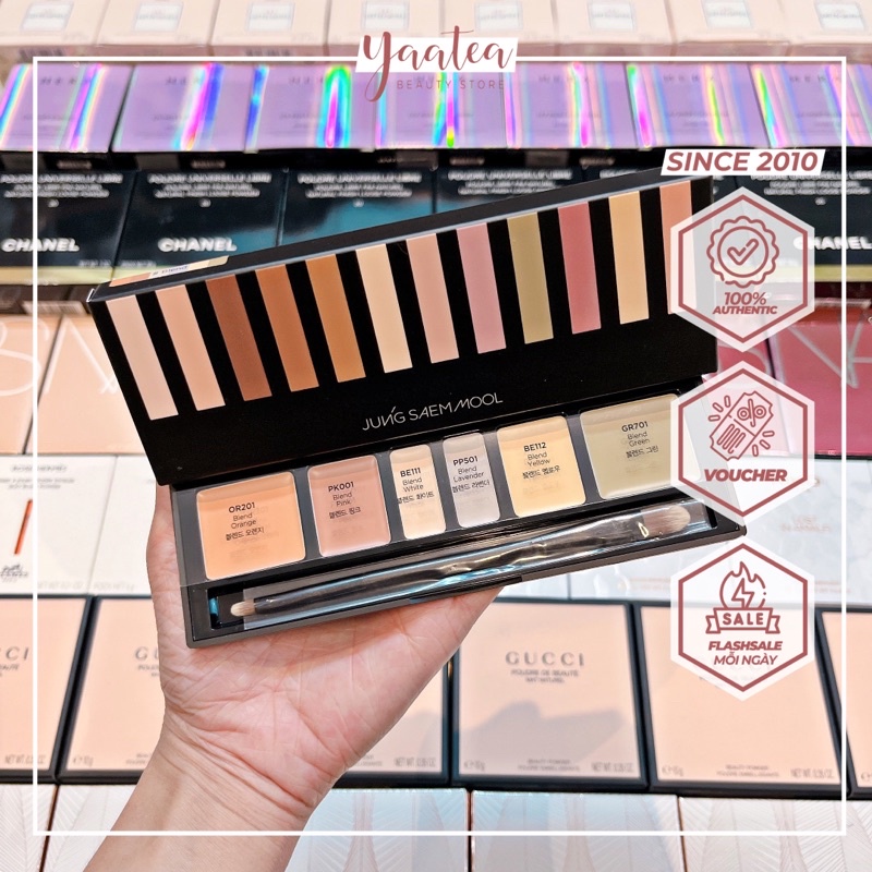 Bảng Triệt Sắc Jung Saem Mool Artist Concealer Palette