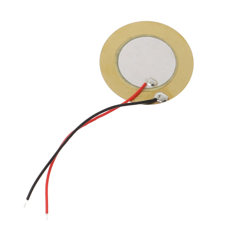 Bộ 10 đĩa piezo 35mm cho cảm biến rung kèm dây