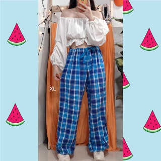 Quần flannel