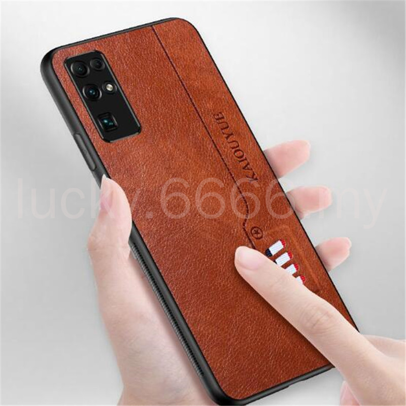 Huawei P Smart Z Nova 2 Lite Y6s Y7 Y6 Y9 Pro Prime 2018 2019 Mobile Phone Case High-end PU Texture Protective Cover Silicone Shockproof Soft Cover Mobile Phone Case Box