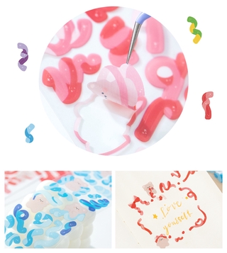 Set 2 Nhãn Dán Trang Trí Nhật Ký