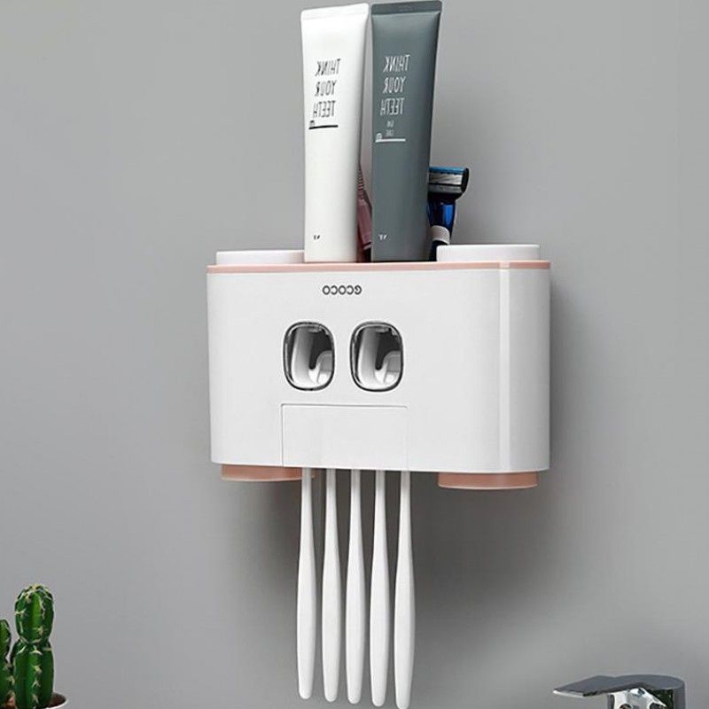 Nhả kem đánh răng  ECOCO 4  cốc hàng loại 1 chính hãng