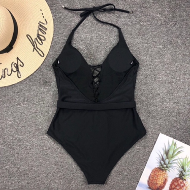 Monokini Đồ Bơi Nữ 1 Mảnh Dây Đan Ngực Sexy Kèm Thắt Lưng Có Thể Tháo Rời - One Piece Swimsuit With Belt | BigBuy360 - bigbuy360.vn