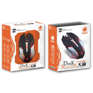 Chuột game R8 1637 tặng pad razer