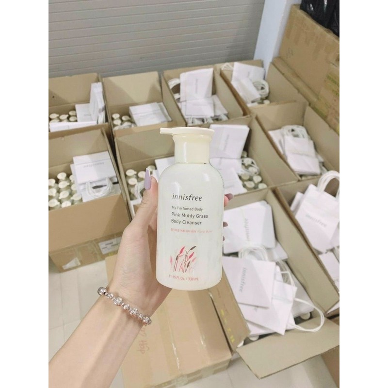 [HÀNG HOT] sữa tắm hương nước hoa innisfree 330mllưu hương lâu-hương thơm tươi mát