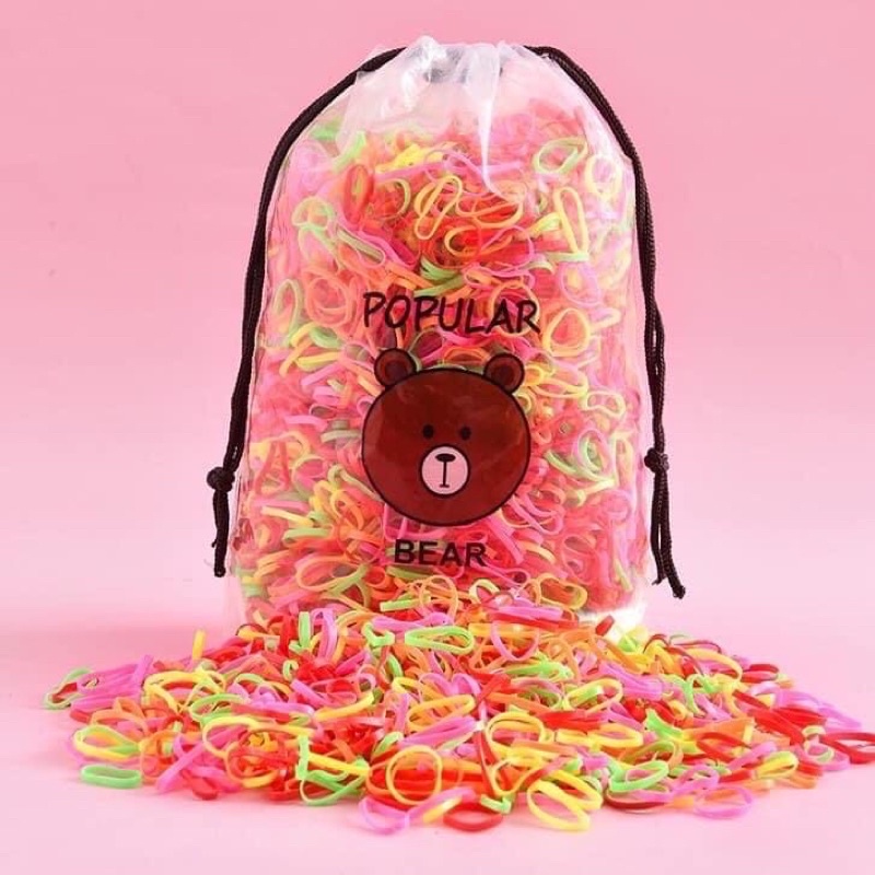 4000 sợi thun tặng túi chip cho bé