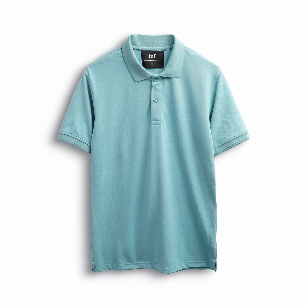 Áo Thun Polo Nam Cổ Bẻ INF in Logo, Chất Vải Cá Sấu Cotton, PL002655 , SOMEHOW