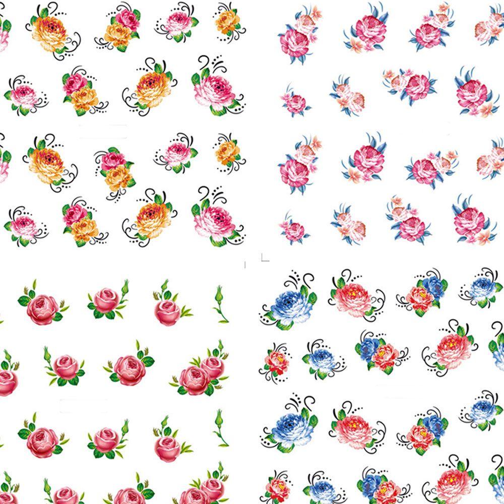 Miếng Dán Trang Trí Móng Tay Thủ Công Nhiều Họa Tiết Xinh Xắn