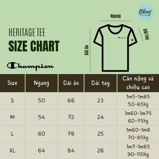 [ CHAMPION CHÍNH HÃNG ] Áo thun champion 3lines xẻ tà - 100% Authentic