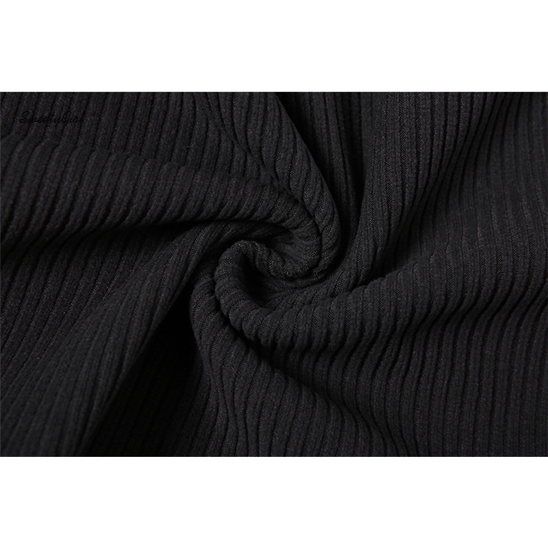 Áo Thun Tay Dài Dáng Ôm Màu Sắc Tương Phản 2022 Thời Trang Cho Nữ