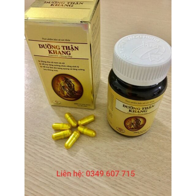 DƯỠNG THẬN KHANG - Bổ thận, giảm tiểu đêm, tăng cường chức năng sinh lý cả nam và nữ