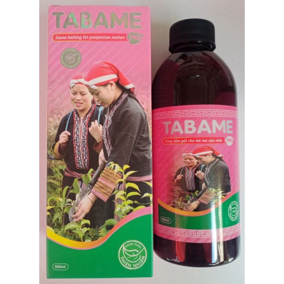 Thảo dược xông tắm Tabame 400ml