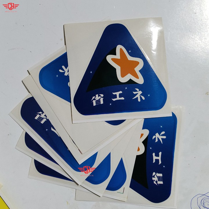 Tem trang trí máy lạnh nội địa