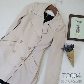 [Ảnh thật] Trench coat dáng dài