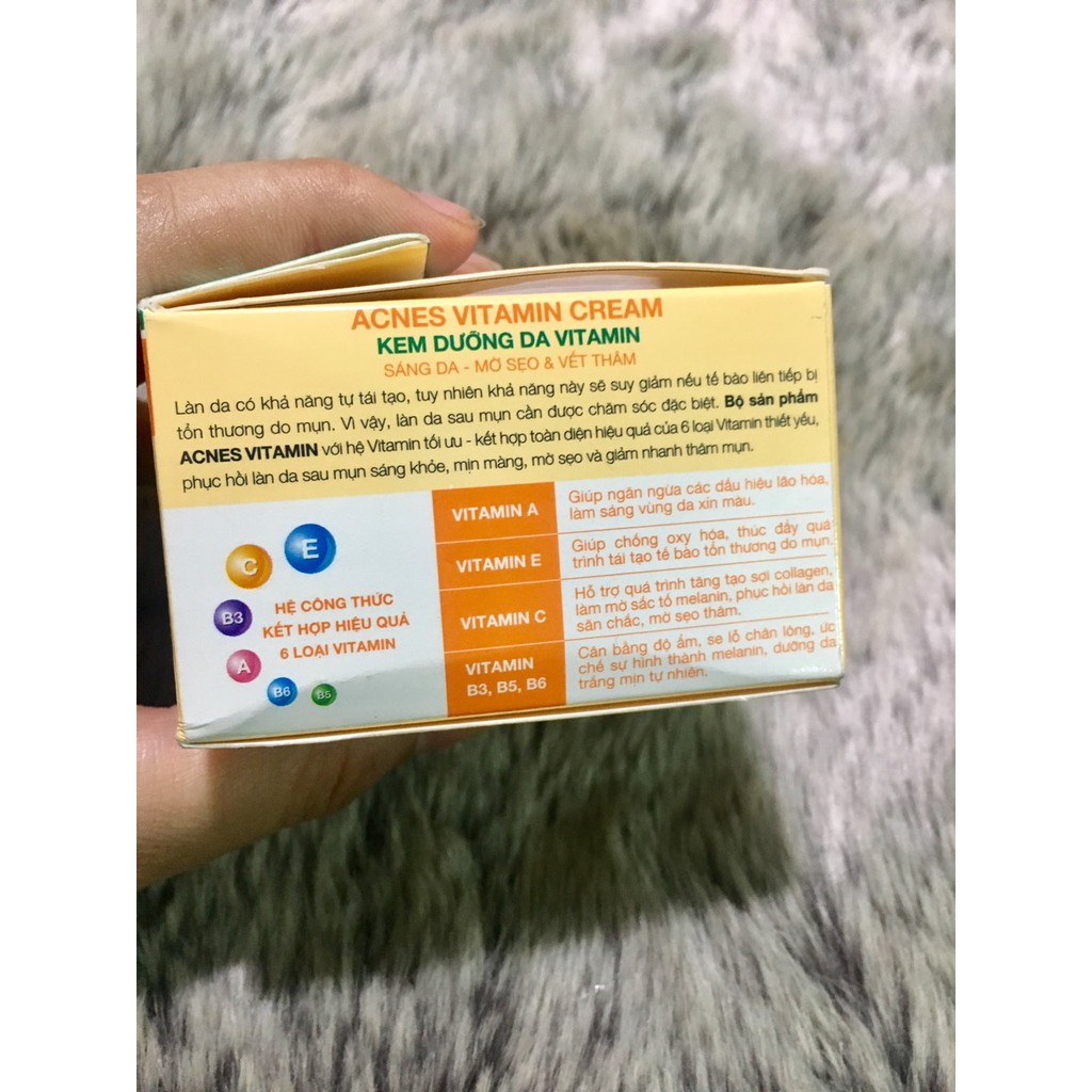 Kem dưỡng da Vitamin Acnes - Vitamin Cream 40g