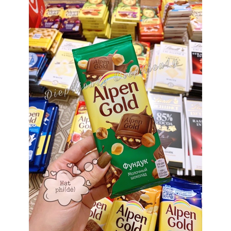 Socola Alpen Gold (đủ vị)