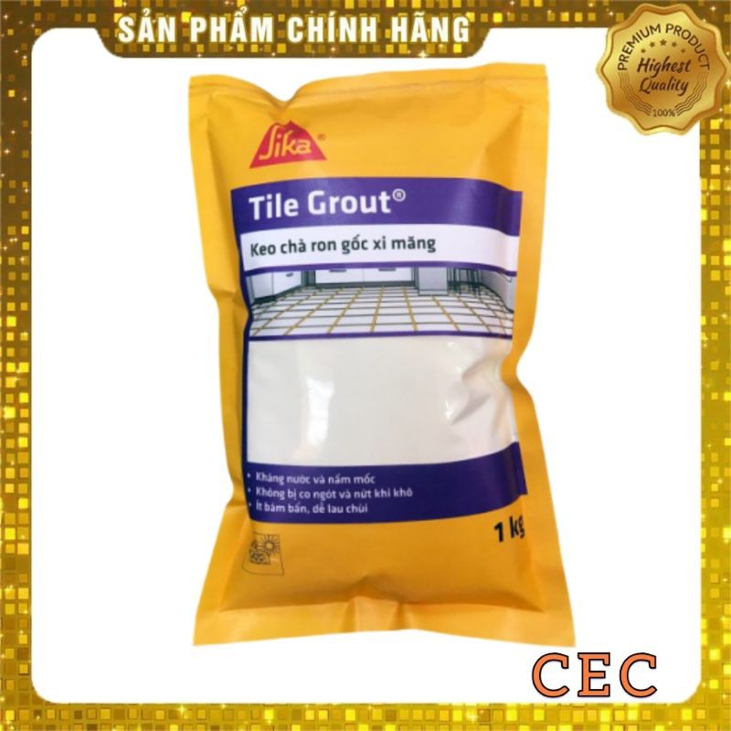 [Set sửa chữa nhà] Keo bả vá tường + Sơn kẻ chỉ + Bột trà ron chít mạch gạch + Dụng cụ cạo cậy vữa [CEC Store]