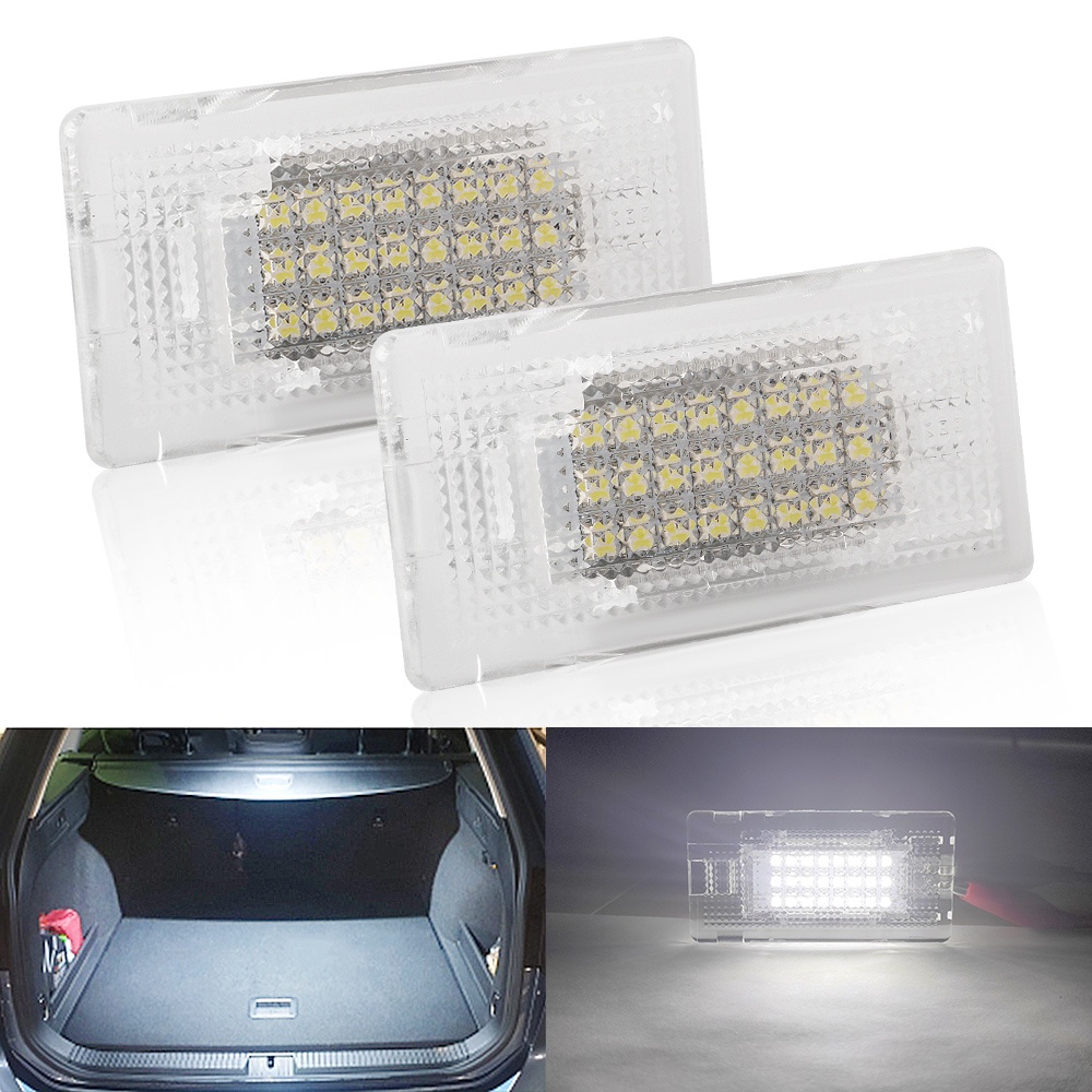 1 Chiếc Xe cốp Xe Biển Số Đèn BMW E36 E38 E60 E90 E87 E39 E46 E65 E64 LED Hành Lý Ngăn Đèn Đuôi Hộp 
