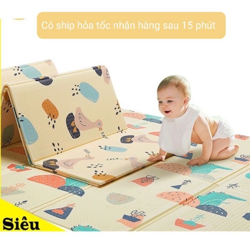 [Free Ship] Thảm xốp PE cho bé vui chơi 1m8 x 2m