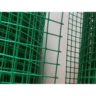 Lưới thép bọc nhựa  ô vuông lưới 1cm Chống chuột +làm chuồng nuôi. - 35k/m vuông