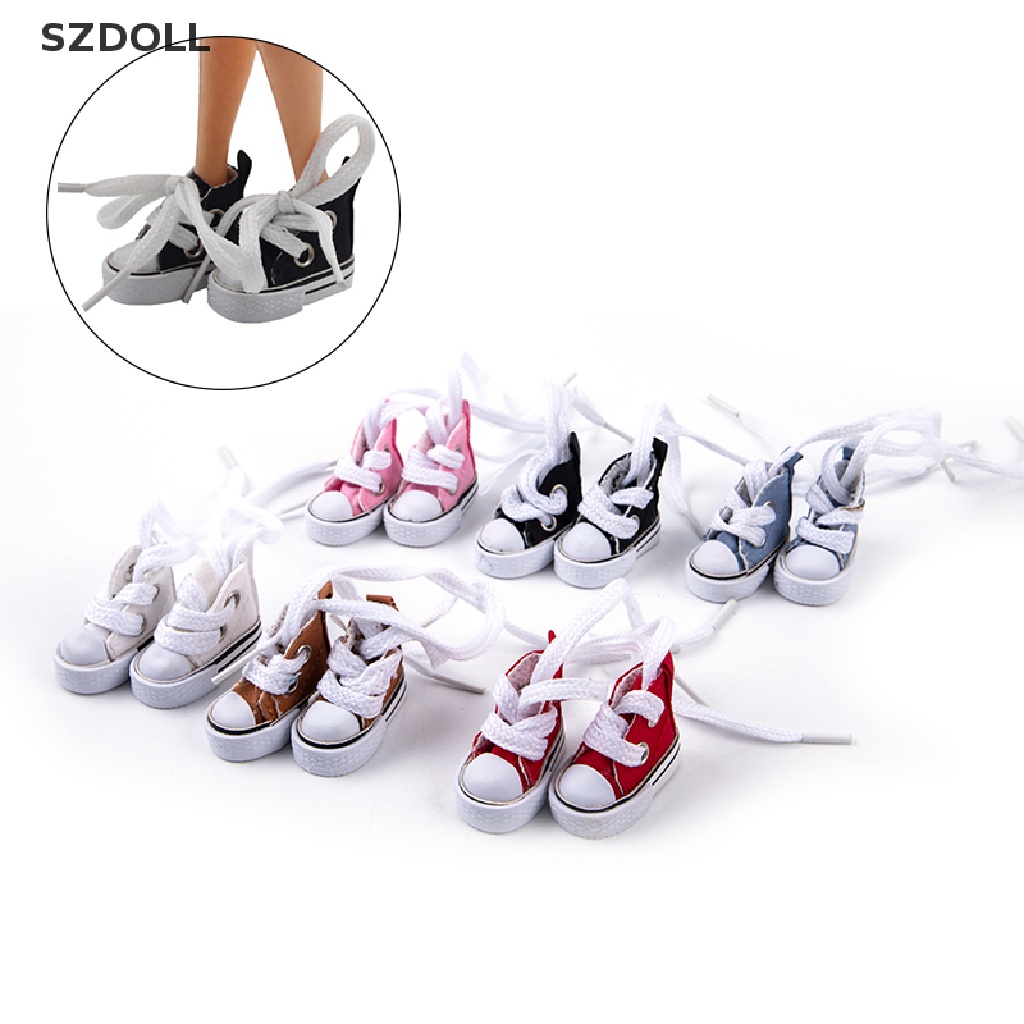 Phụ kiện đôi giày búp bê Blyth Licca Jb mini 3.5cm tỉ lệ 1/ 6 BJD