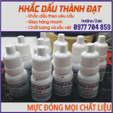 Mực dấu đóng trên mọi chất liệu
