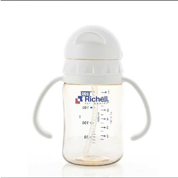 Bình ống hút PPSU 200ml Richell