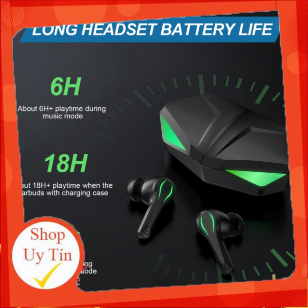 [Khuyến Mại] Tai Nghe Bluetooth Hydra Gaming 7.1 Green Led Chip PIXART Âm Thanh 9D Không Độ Trễ | BigBuy360 - bigbuy360.vn