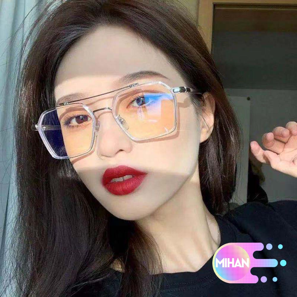 Kính Đọc Sách Chống Tia UV Gọng Phẳng Chống Tia UV Phong Cách Cổ Điển Dành Cho Unisex MIHAN1