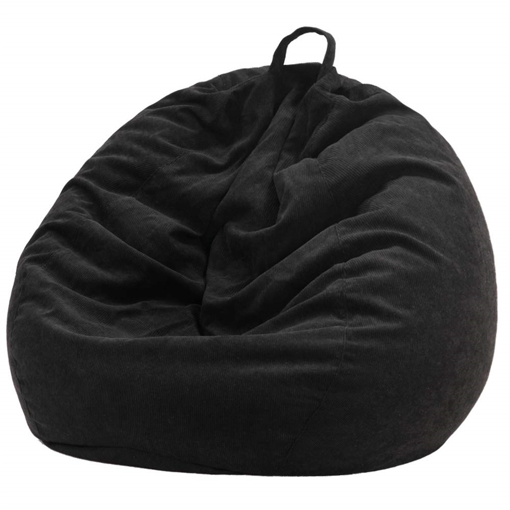 Vỏ Bọc Ghế Lười Bằng Vải Nhung Kẻ Cho Người Lớn Và Trẻ Em 70*80cm Kids Size Bean Bag Cover