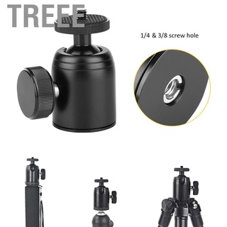 Treee K26 360° Rotatable Mini Tripod Monopod Panoramic Ball Head 1/4 Inch for Camera