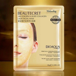 Mặt nạ vàng 24k Golden Luxury Collagen Lady Facial Mask
