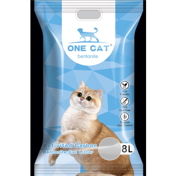 - Cát vệ sinh mèo One Cat Litter 8L/ 4kg -  siêu vón