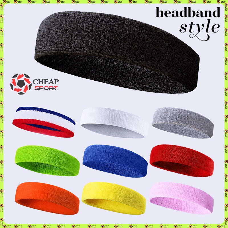 Băng Đô Thể Thao Headband Băng Trán Thấm Mồ Hôi Dùng Cho Chạy Bộ, Bóng Rổ, Bóng Chuyền, Bóng Đá, Tennis, Cầu Lông