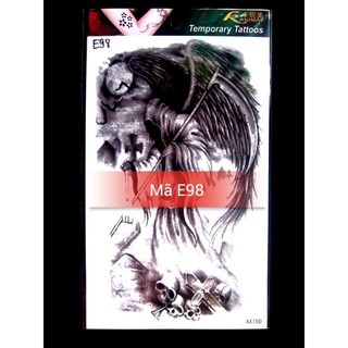 Hình Xăm Dán Thần Chết E98