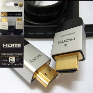 Cáp hdmi sony 1.4-3d ethernet dlc-he20hf high speed