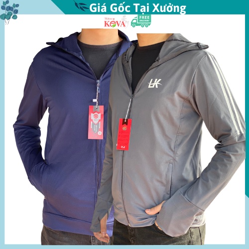 Áo Chống Nắng Thông Hơi Nam Cao Cấp Đẹp LK Thun Lạnh Thoáng Mát Dáng Thể Thao Trẻ Trung Size Lớn Hot Trend, Keva