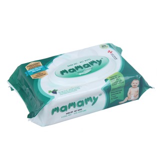 Khăn giấy ướt em bé Mamamy chống rôm - ngừa sảy - không mùi