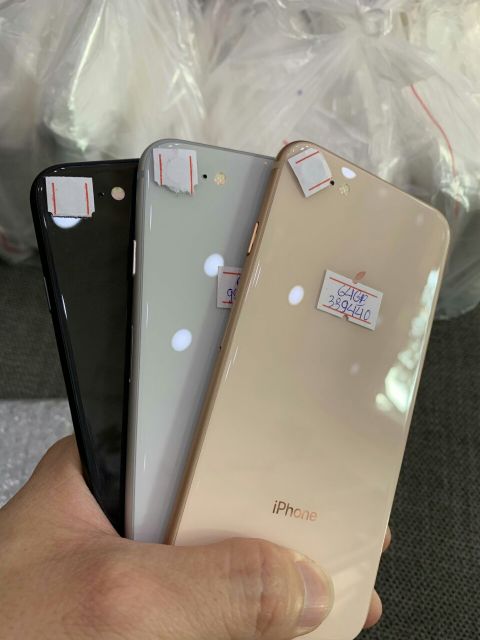 Điện thoại iPhone 8G 64GB Trắng, Đen 99% (Vàng + Thêm 200k. Đỏ + Thêm 400k). Giá chưa bao gồm phụ kiện