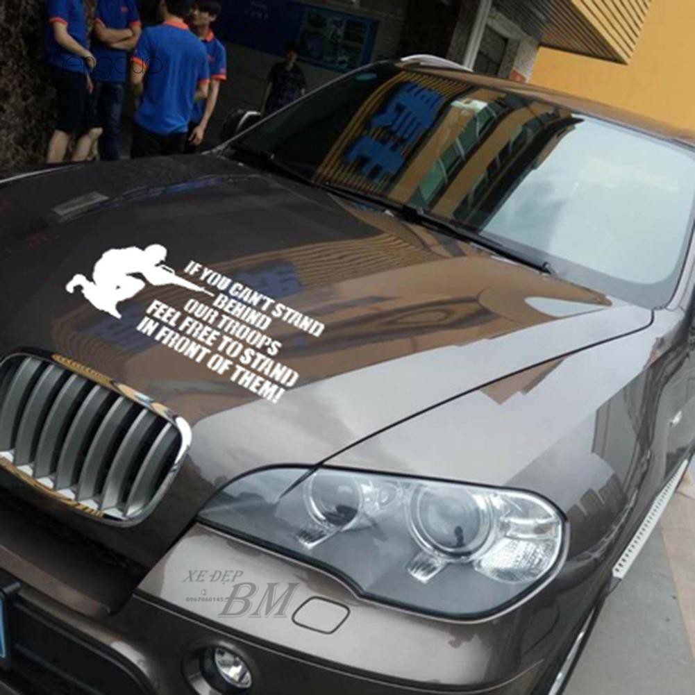Miếng Dán Trang Trí Cốp Sau Xe Ô Tô