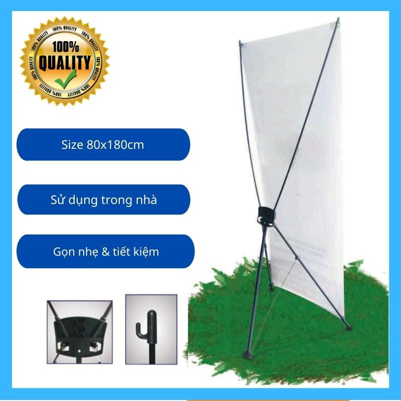 KHUNG STANDEE CHỮ X CÁC LOẠI QUẢNG CÁO SỰ KIỆN