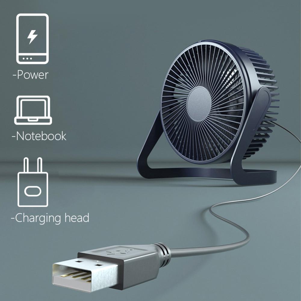 Quạt USB Mini Để Bàn DC 5V Không Ồn Cho PC / Laptop / Notebook A5V7