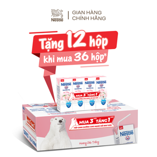 Sữa tiệt trùng Nestle dâu 180ml Thùng 48 hộp