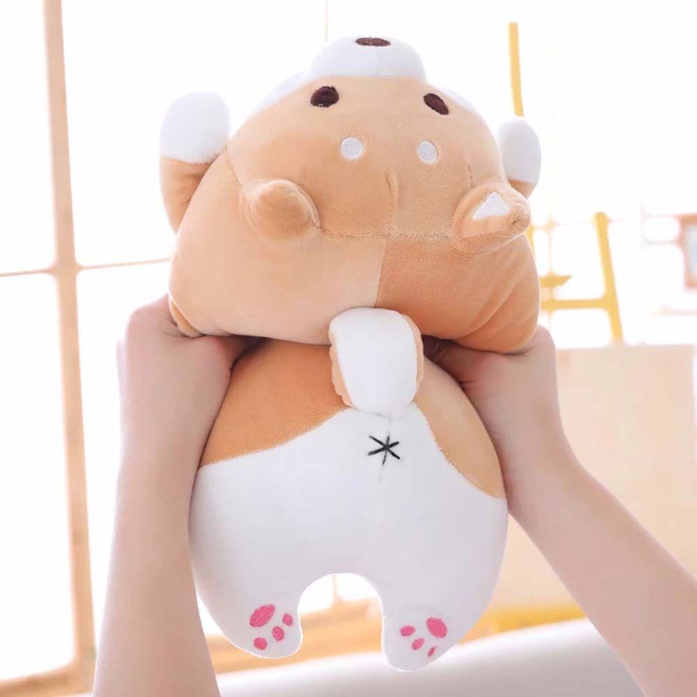 Đồ chơi nhồi bông Hình Chú Chó Shiba Inu Mềm Mại Đáng Yêu Cho Bé