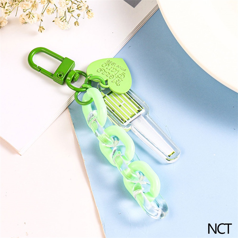 Móc khóa hình nhóm nhạc bts / blackpink / / nct / twice / exo / iu đáng yêu