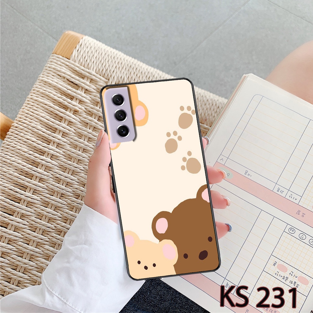 Ốp Samsung S21 - S21 FE -  S21 PLUS - S21 Ultra - Ốp lưng Samsung in hình Gấu nhỏ siêu đẹp, độc, lạ