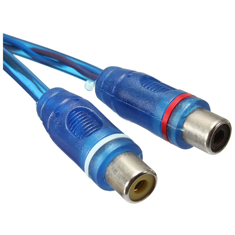 Set 2 dây cáp chia Rca Phono Y 1 cổng cắm sang 2 cổng nhận dài 30cm